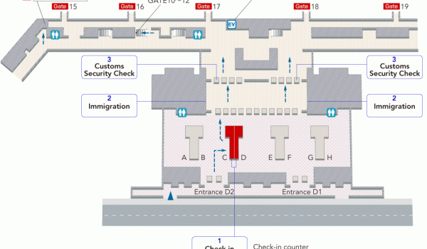 Ho Chi Minh City Airport Map